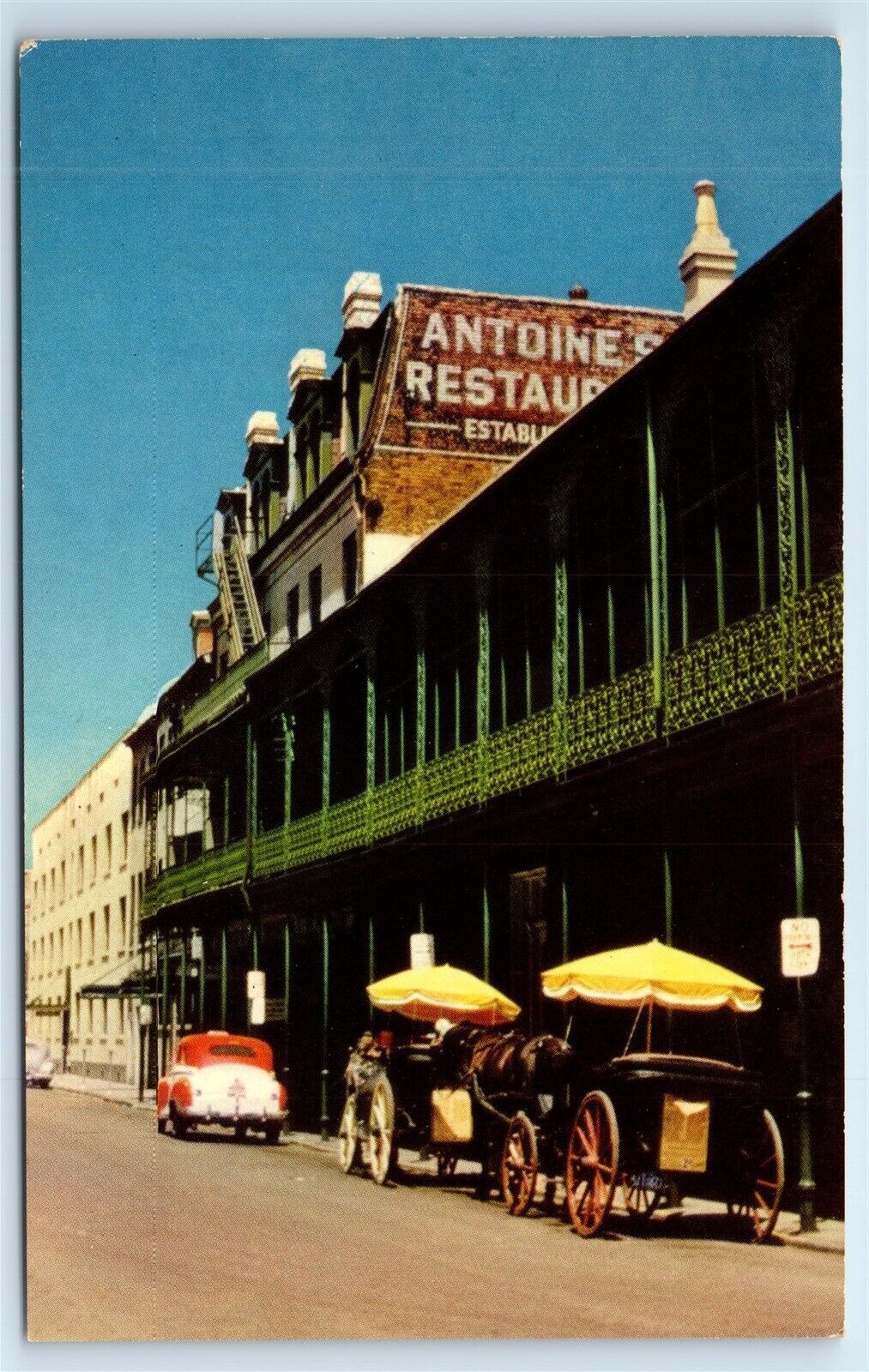 Postcard Antoine\'s Restaurant, New Orleans LA J175