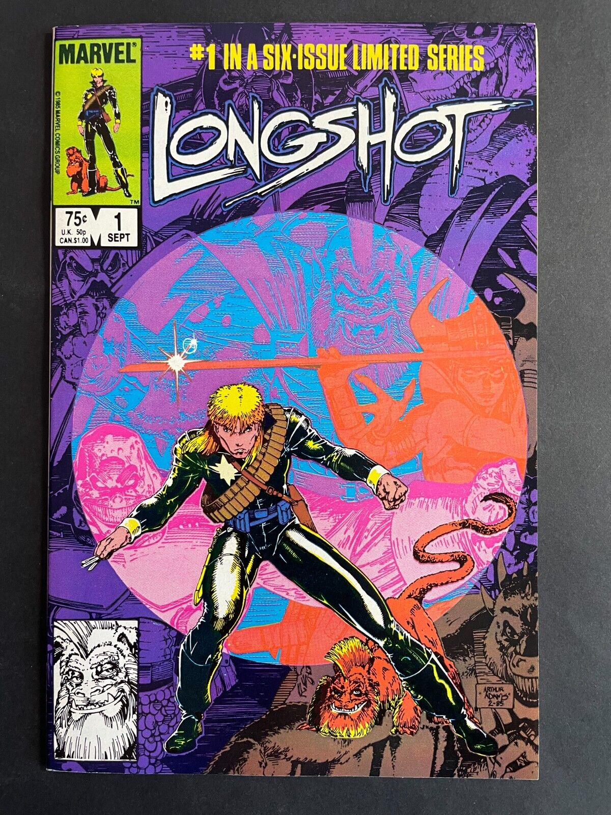 Longshot #1 - Marvel 1985 Comics Art Adams NM