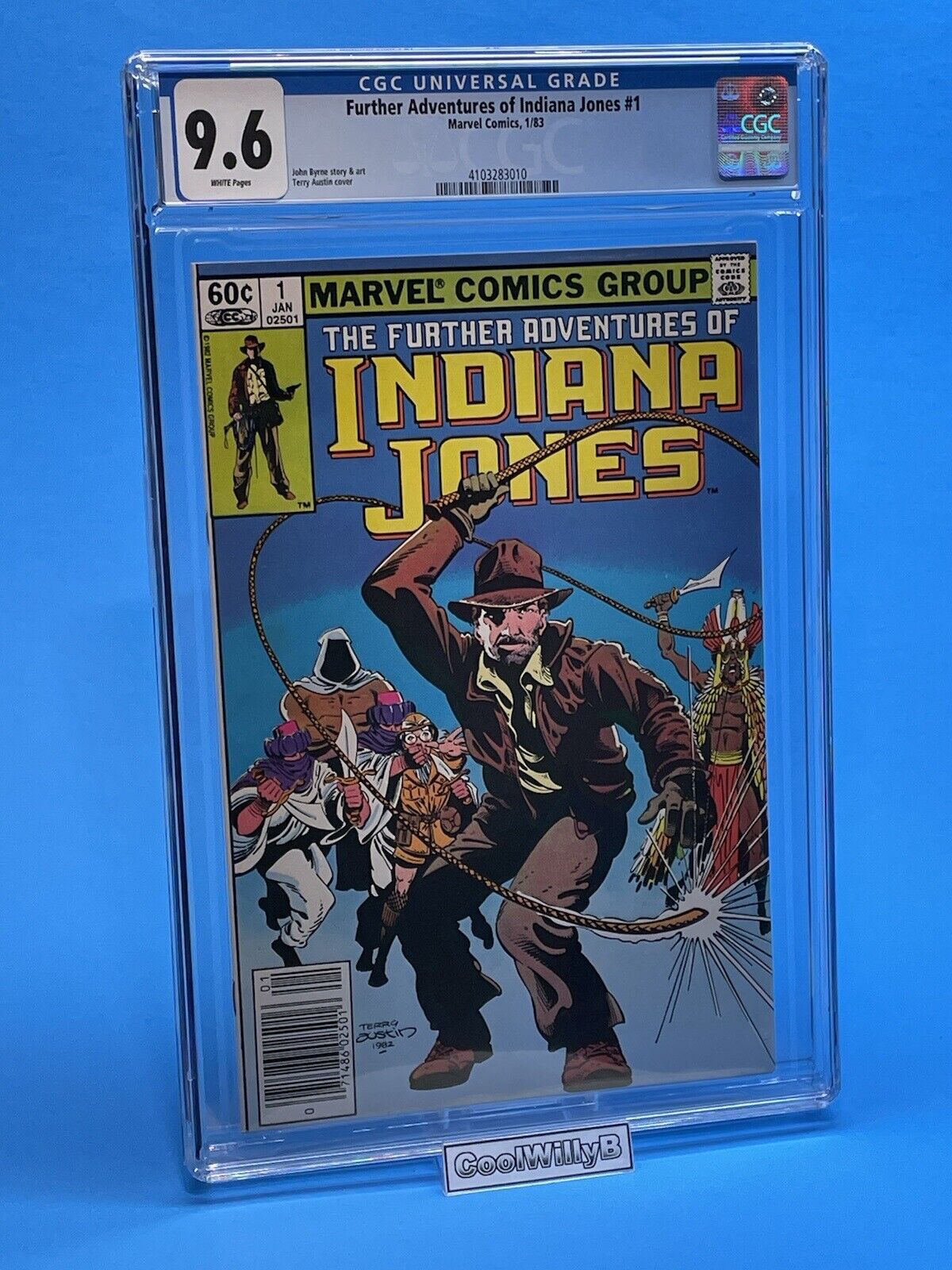 Further Adventures of Indiana Jones #1 CGC 9.6 High Grade Newsstand Must See