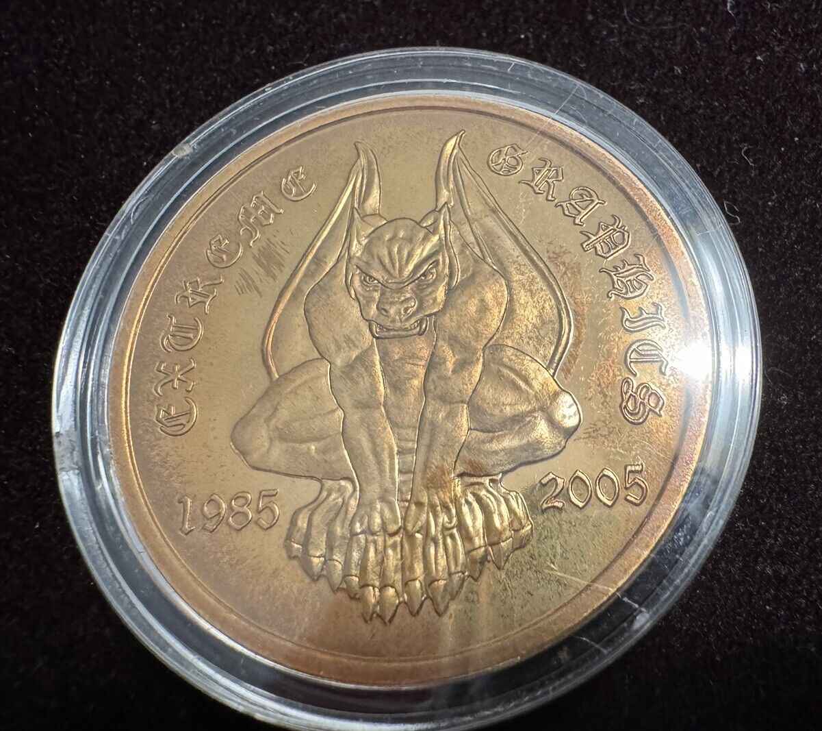 ATI Extreme Graphics 1985-2005 20 Years Of Innovation Gargoyle Coin- RARE FIND