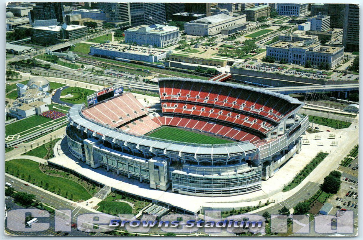 Postcard - Browns Stadium - Cleveland, Ohio