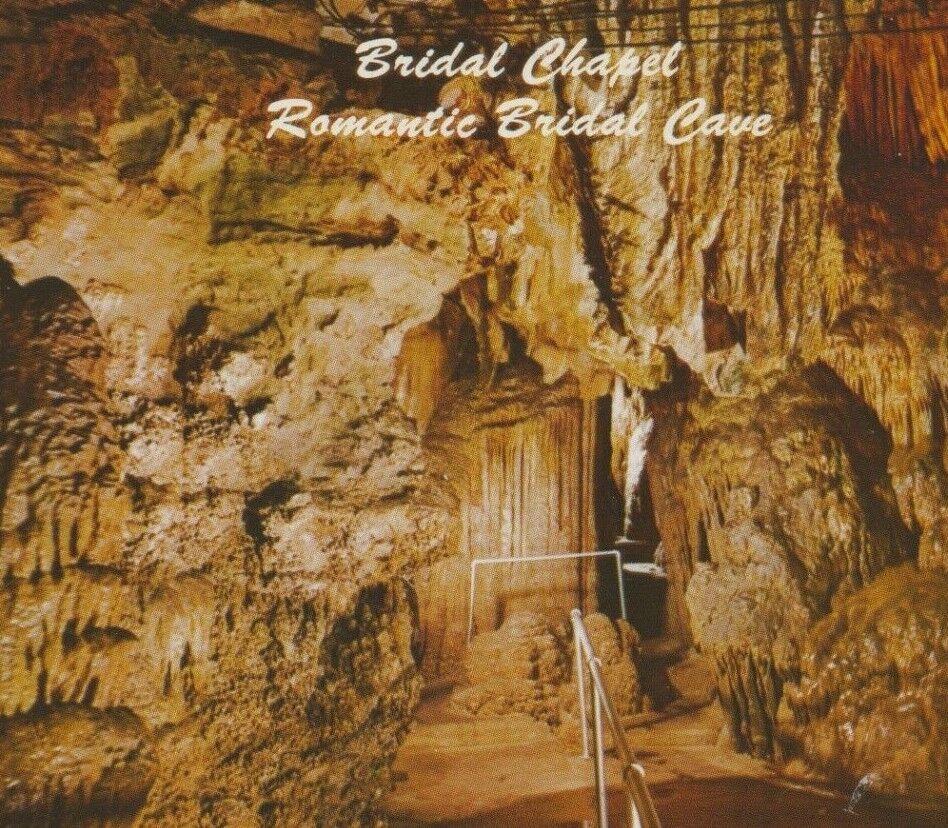 Bridal Chapel Cave Camdenton Missouri Postcard Used 1970s