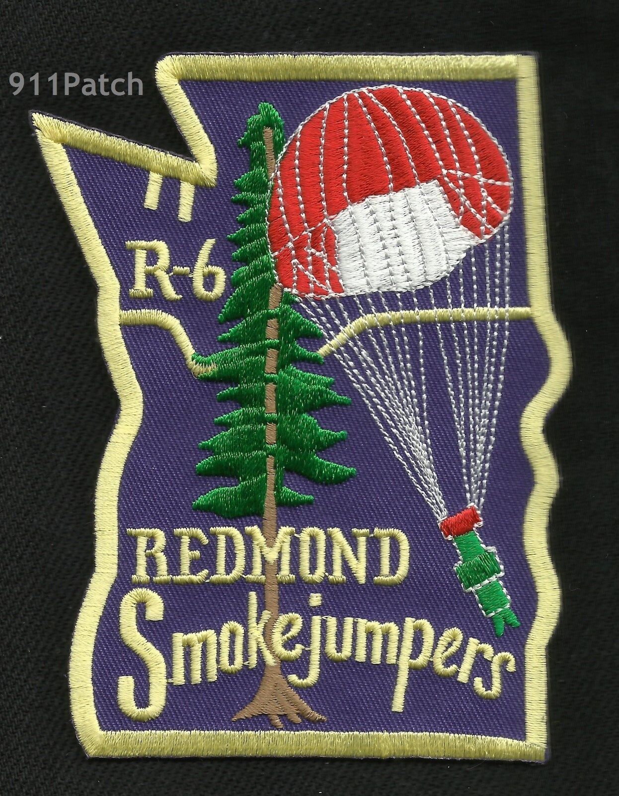 REDMOND Smokejumpers Region 6 (Washington/Oregon) Fire Dept. FIREFIGHTER Patch