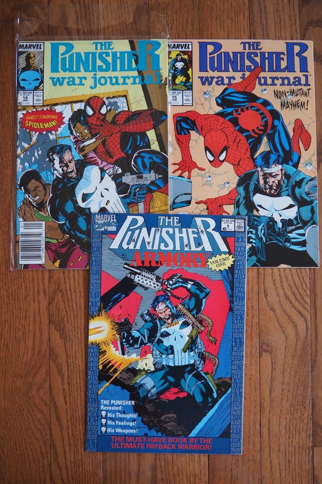 The Punisher War Journal Issues 14 15 Armory 1 Marvel Comics