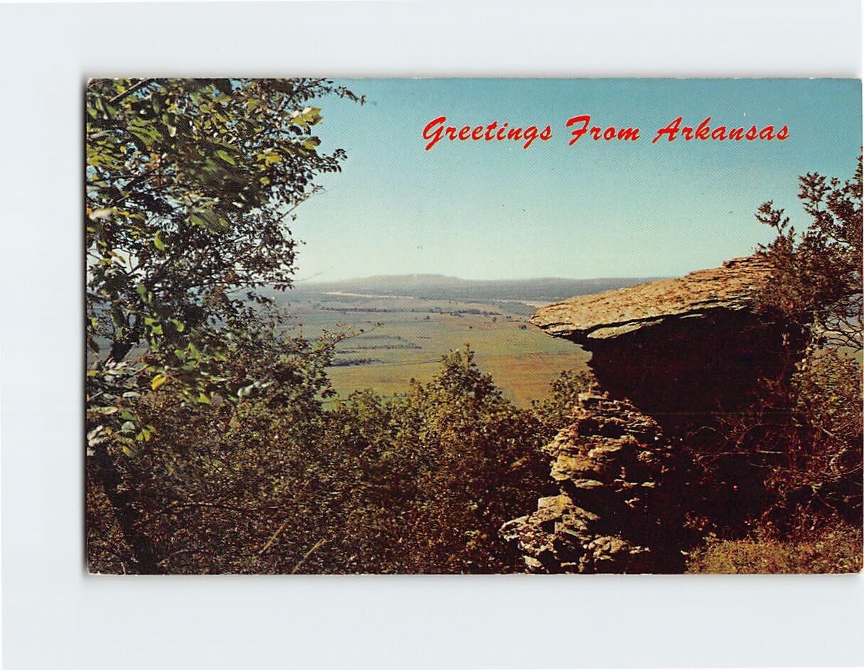 Postcard Ouachita Mountains Greetings from Arkansas USA