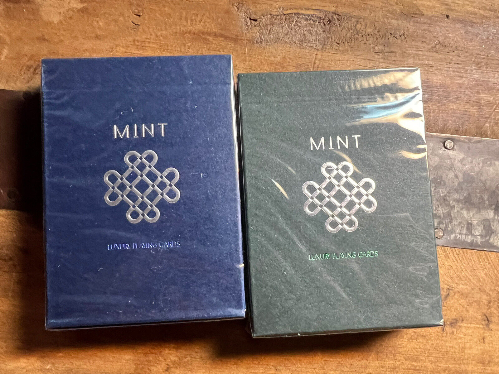 Mint 2 playing card decks from 52Kards - Blueberry & Cucumber sealed 8️⃣🍀