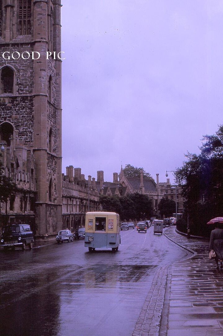 #SM20- d Vintage 35mm Slide Photo- Oxford College United Kingdom - 1963