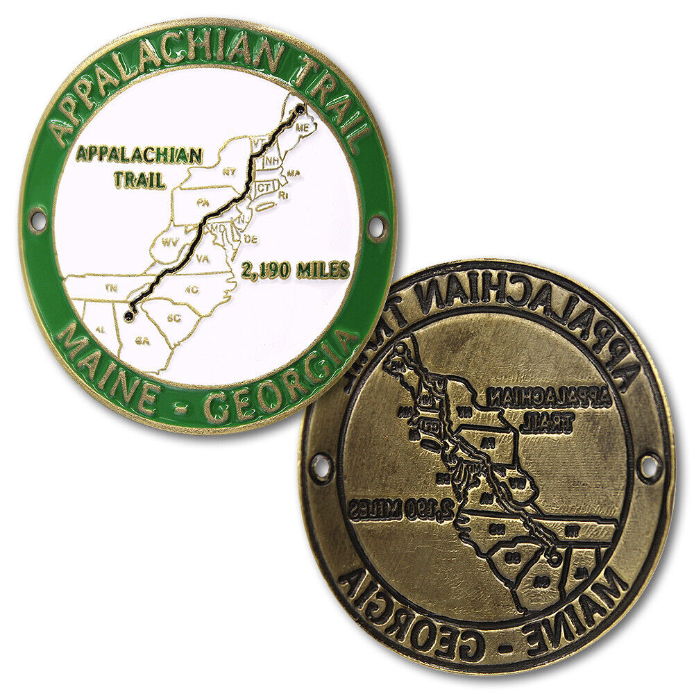 NEW Appalachian Trail Hiking Stick Medallion