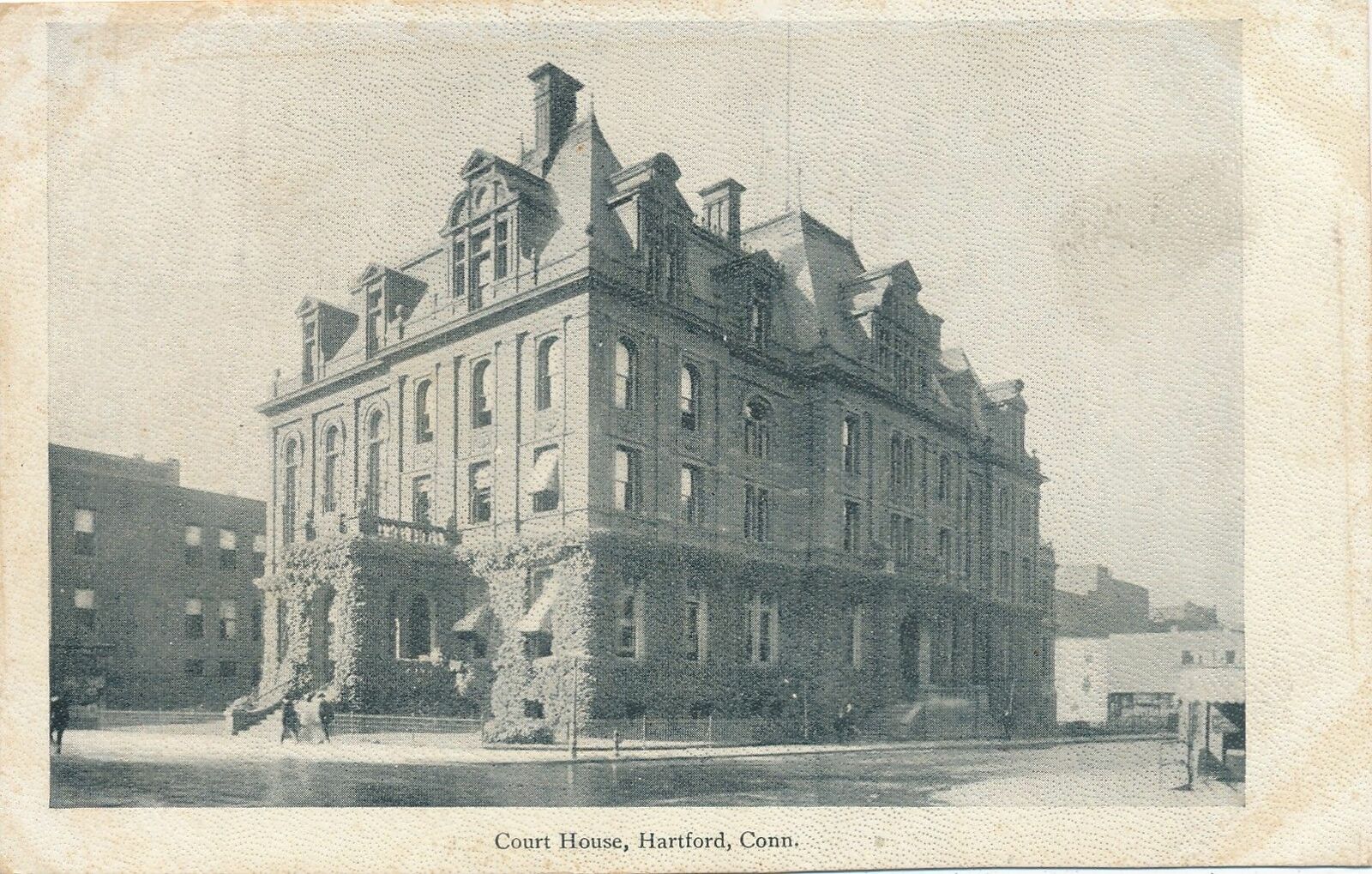 HARTFORD CT - Court House - udb (pre 1908)