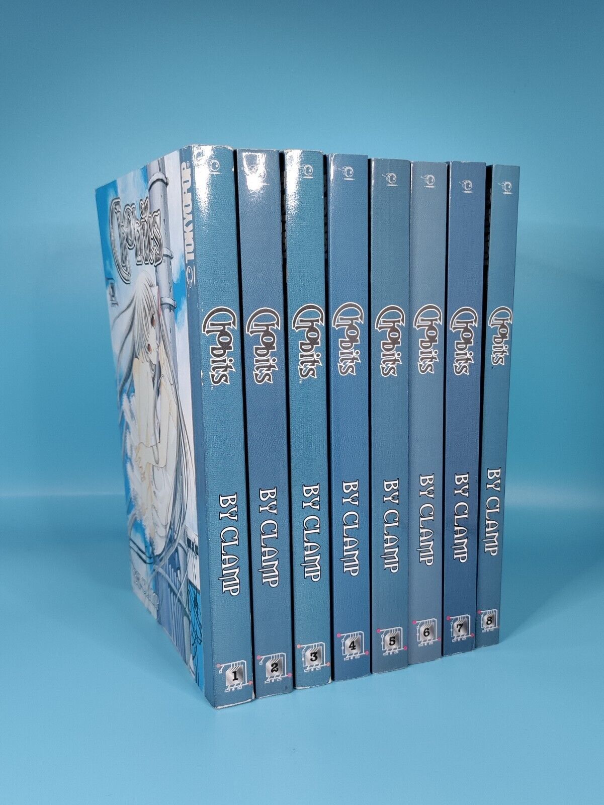 TokyoPop by Clamp English Manga Chobits Vol 1-8 (Complete Series)