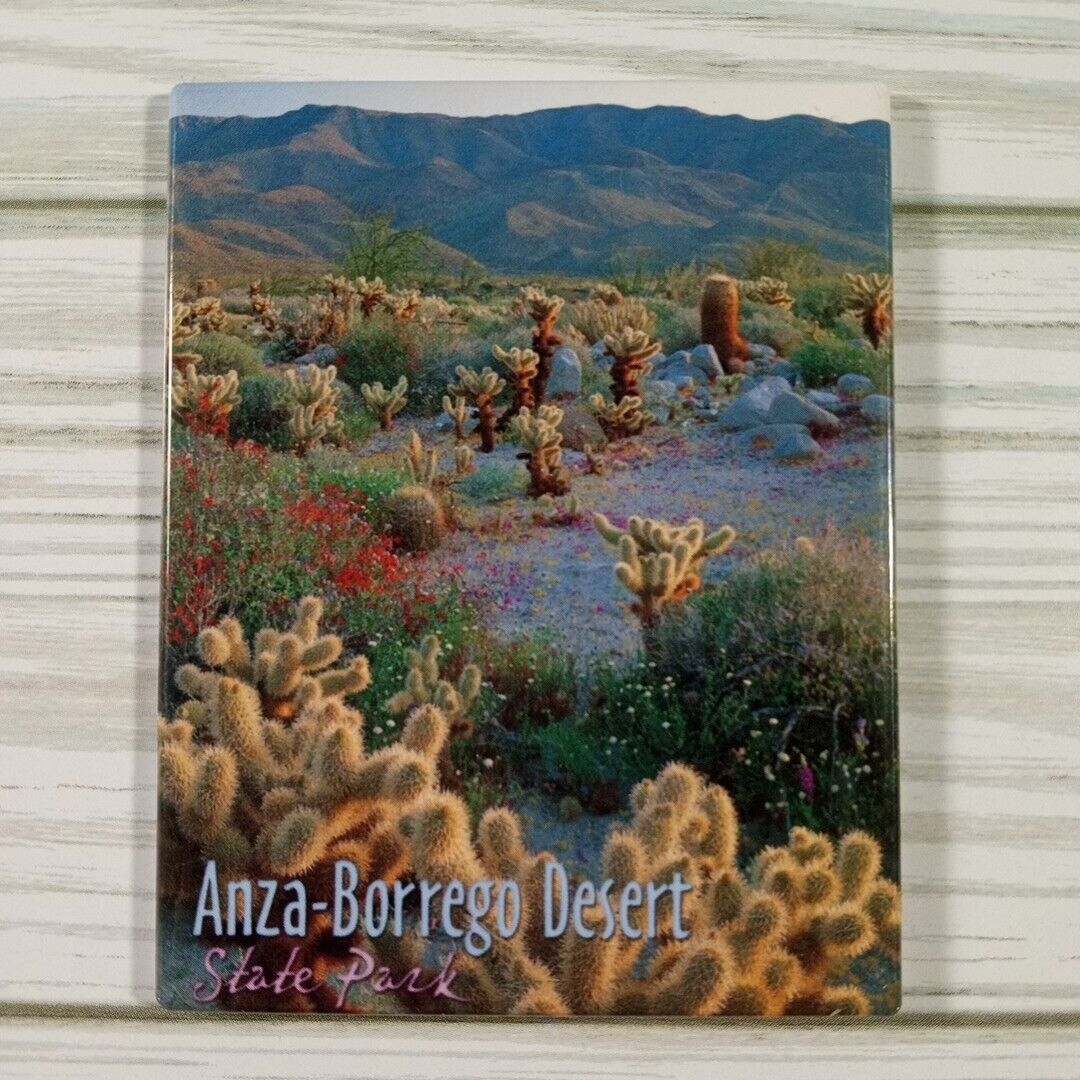 Refrigerator Fridge Magnet Anza-Borrego State Park California Vintage Floral Pic
