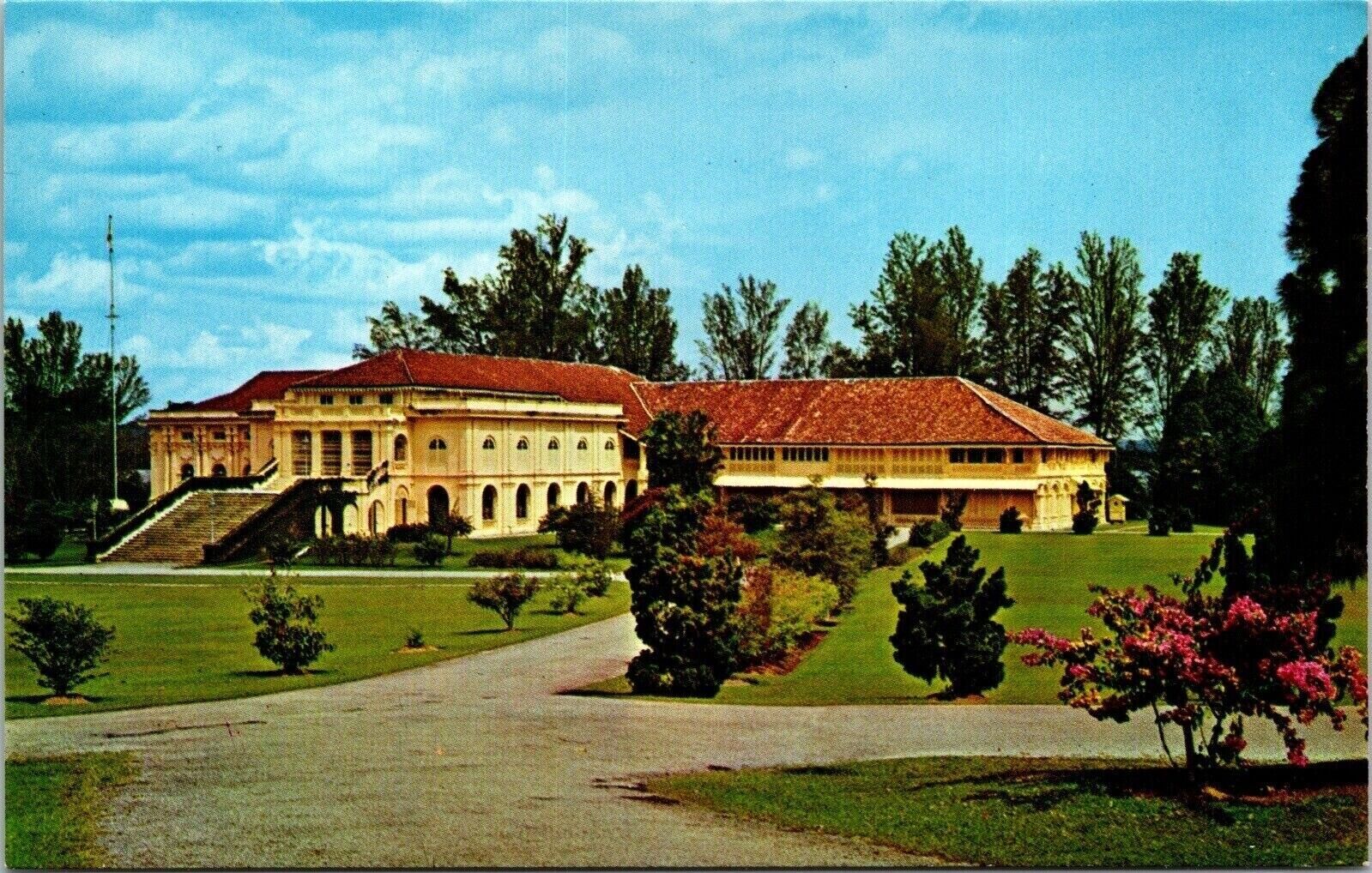 Istana Of Johore Johore Bahru Malaysia Historic Palace Landmark Chrome Postcard