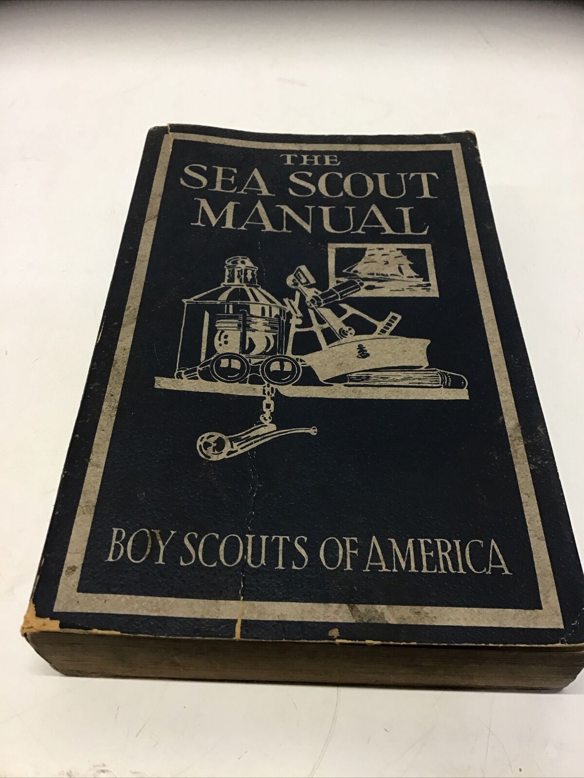 1939 Boy Scouts Of America- The Sea Scout Manuel Book 698 Pages