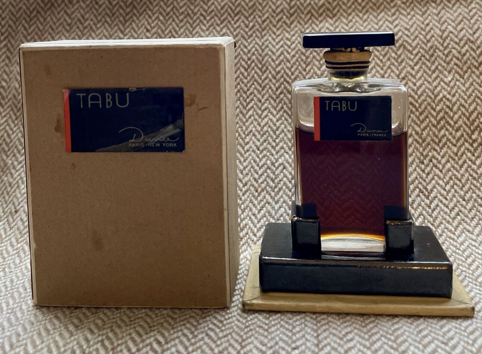 VTG 1930s Tabu by Dana-Pure Parfum (not Full)