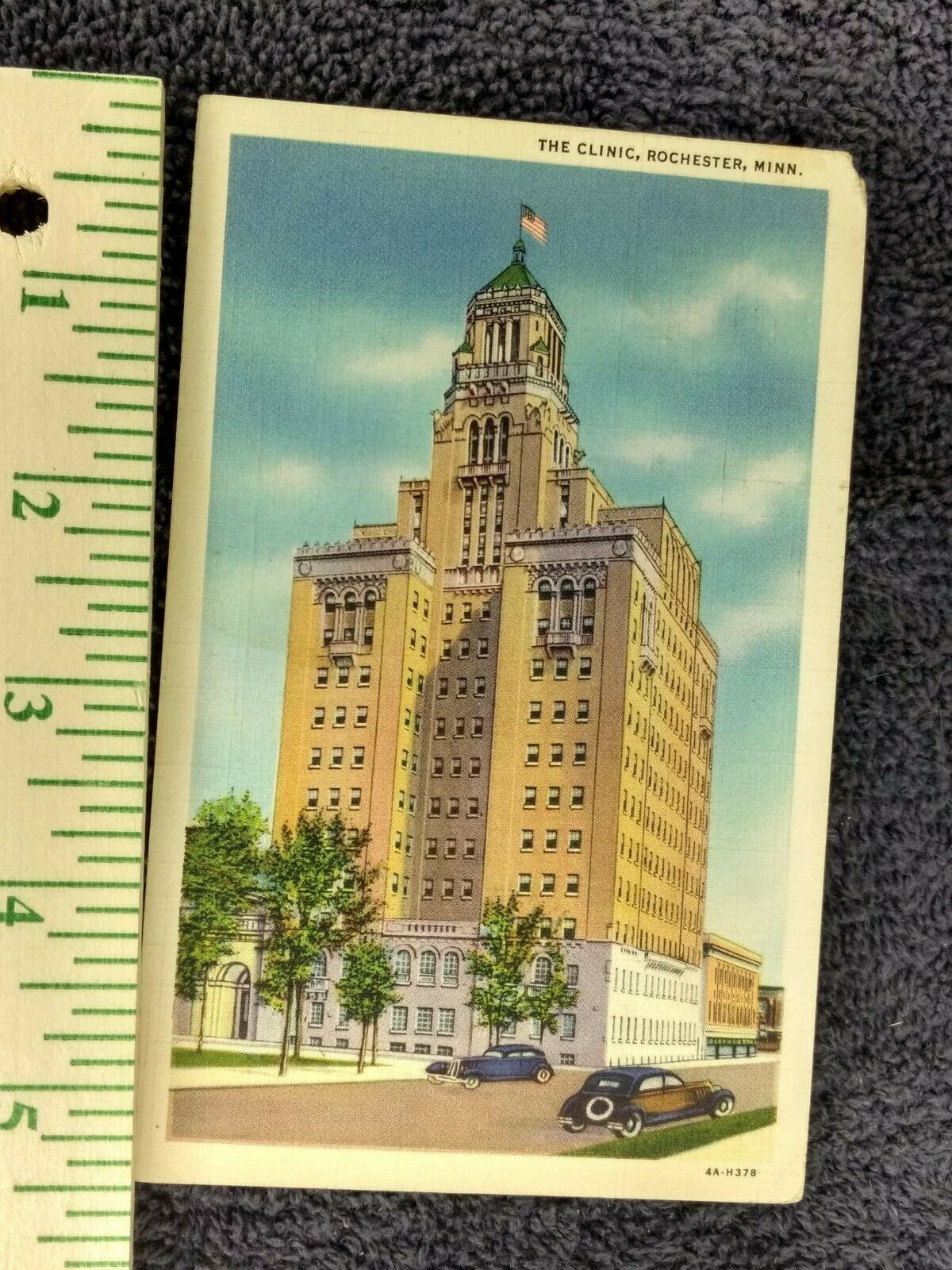 Postcard - The Clinic, Rochester, Minnesota