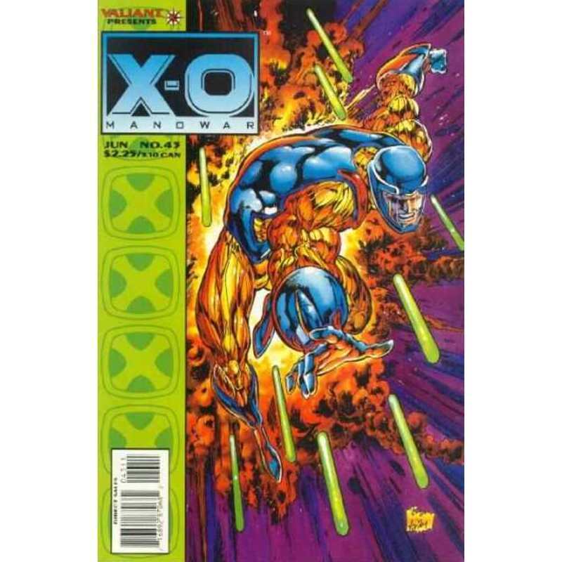 X-O Manowar (1992 series) #43 in Near Mint minus condition. Valiant comics [x 