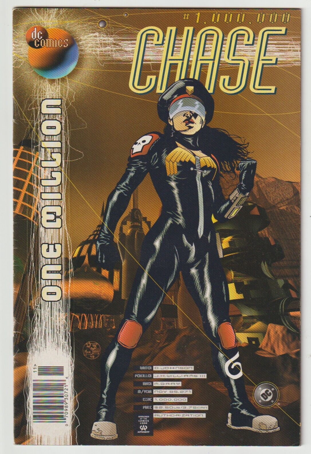 1998 DC Comics CHASE #1000000 One Million COMIC BOOK