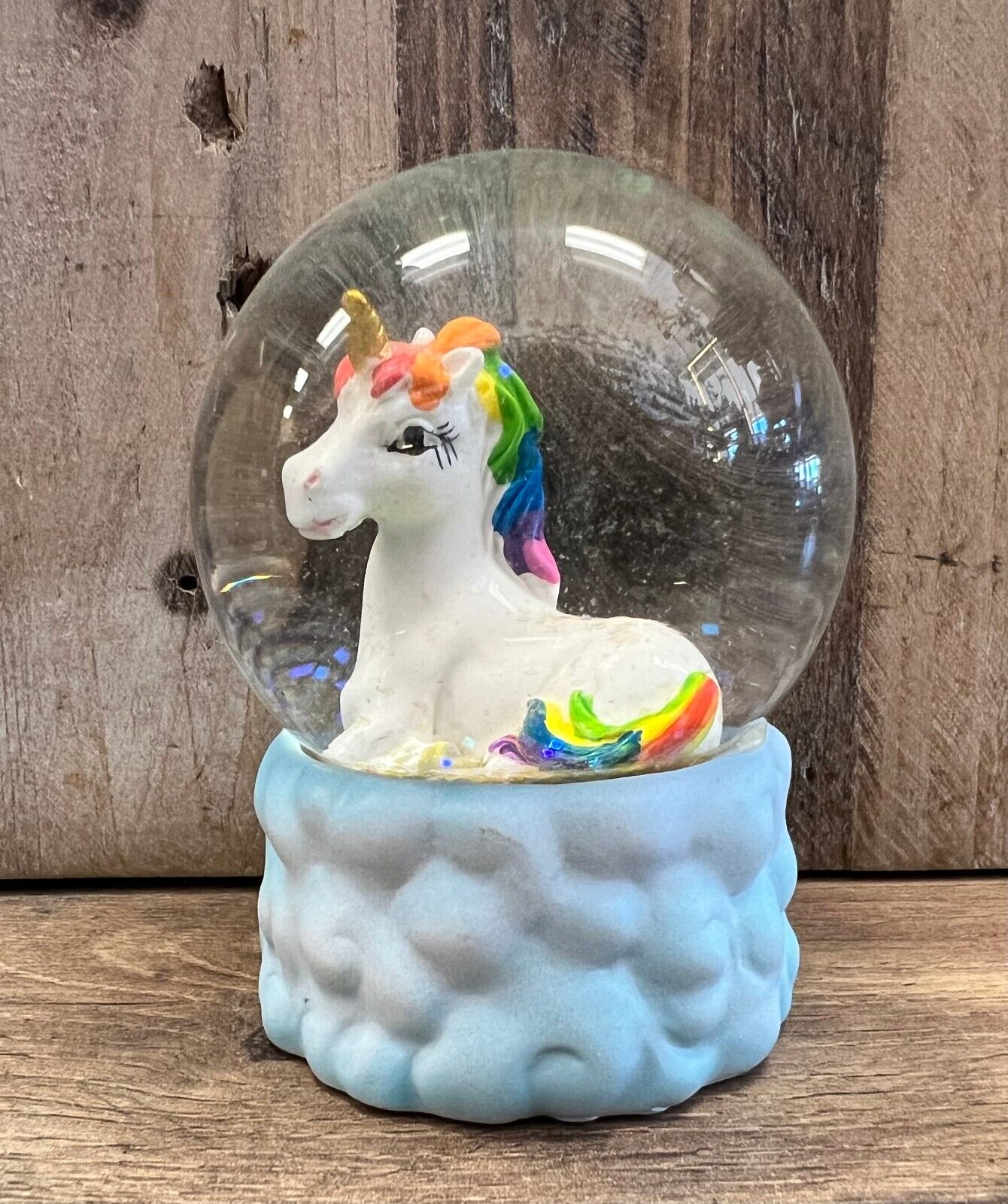 Unicorn Snow Globe 3\
