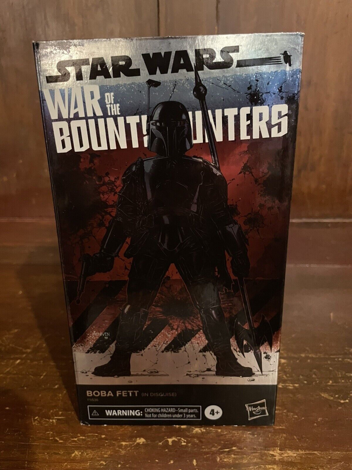NEW SDCC 2022 HASBRO STAR WARS THE BLACK SERIES BOBA FETT (IN DISGUISE) IN HAND