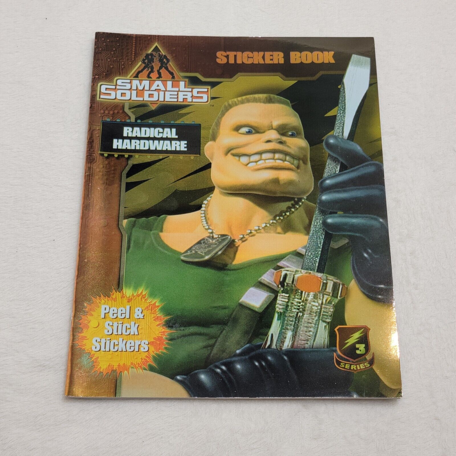 1998 Small Soldiers Sticker Book Series 3 ‘Radical Hardware’- NEW