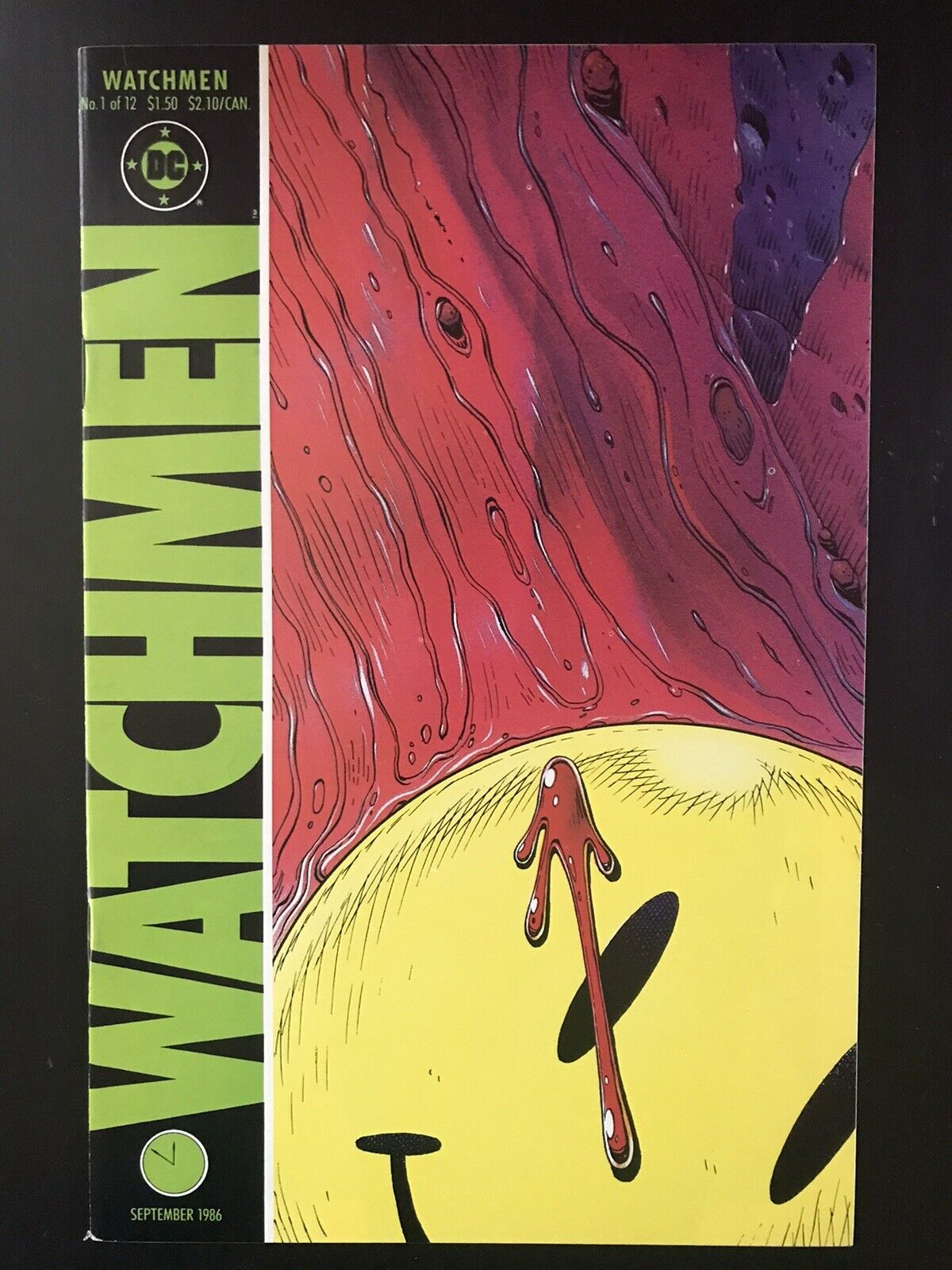 Watchmen #1 First Printing Original 1986 DC Comic Book