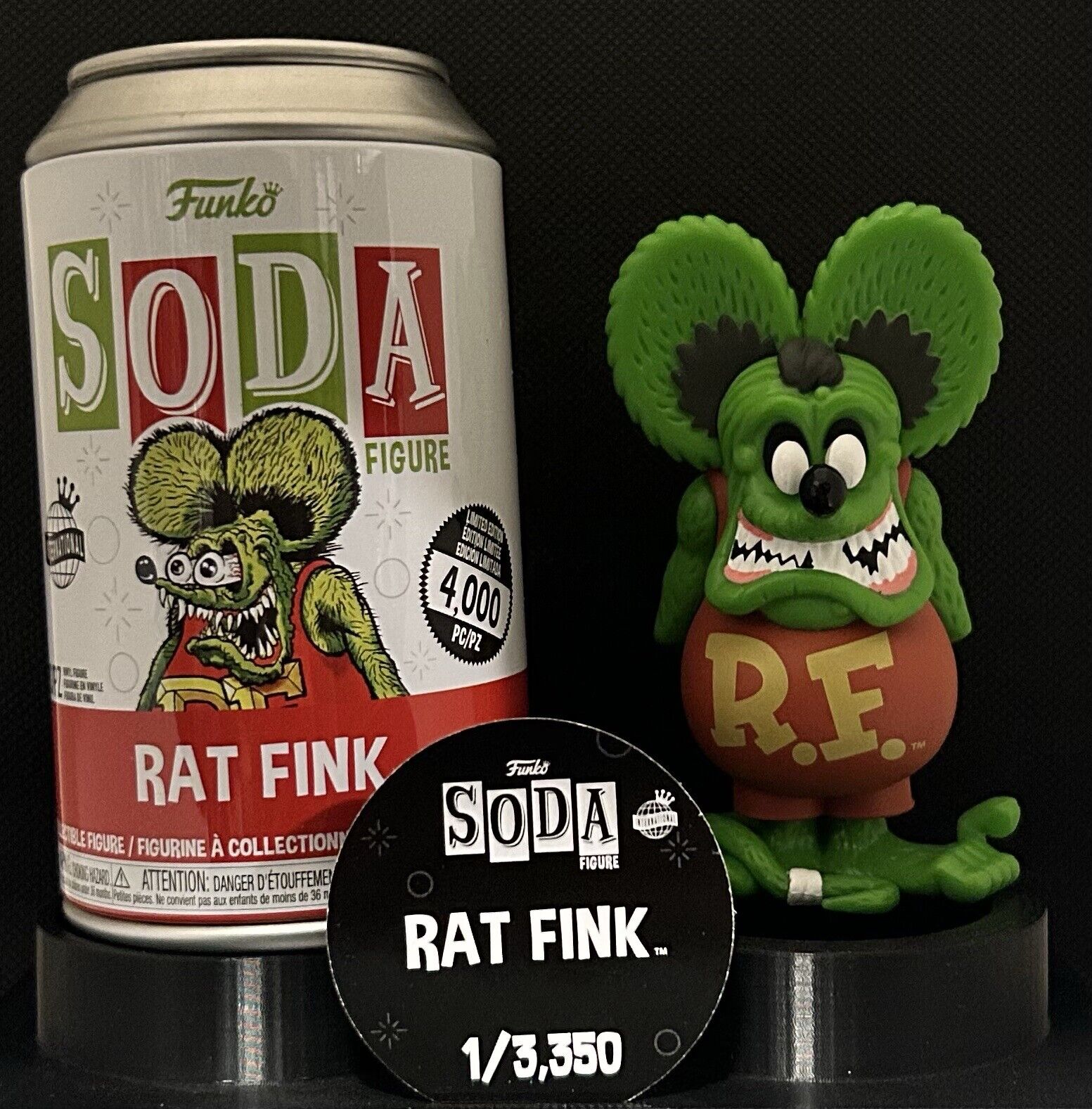 Funko Vinyl Soda: Rat Fink - Rat Fink Common (international)