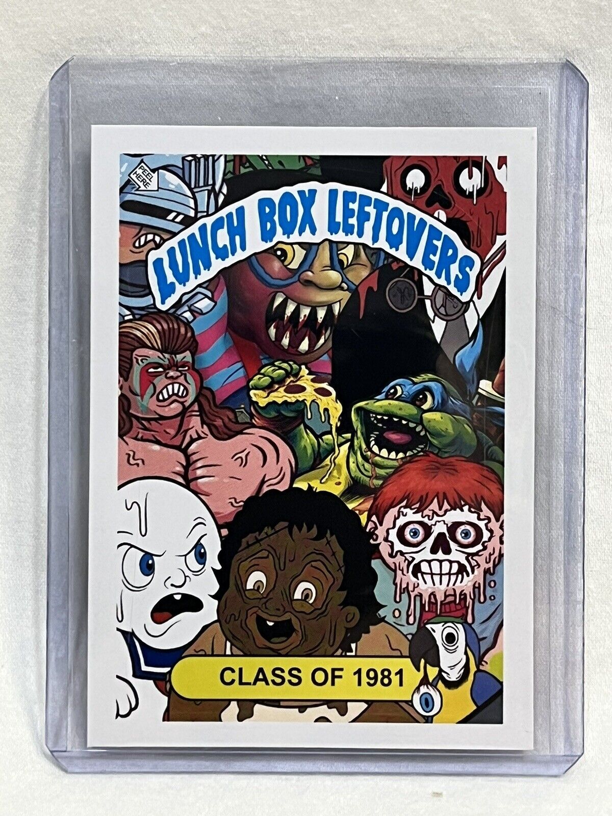 Rare SSFC Series 4 Lunch Box Leftovers Class of 1981 Insert / Chase Card