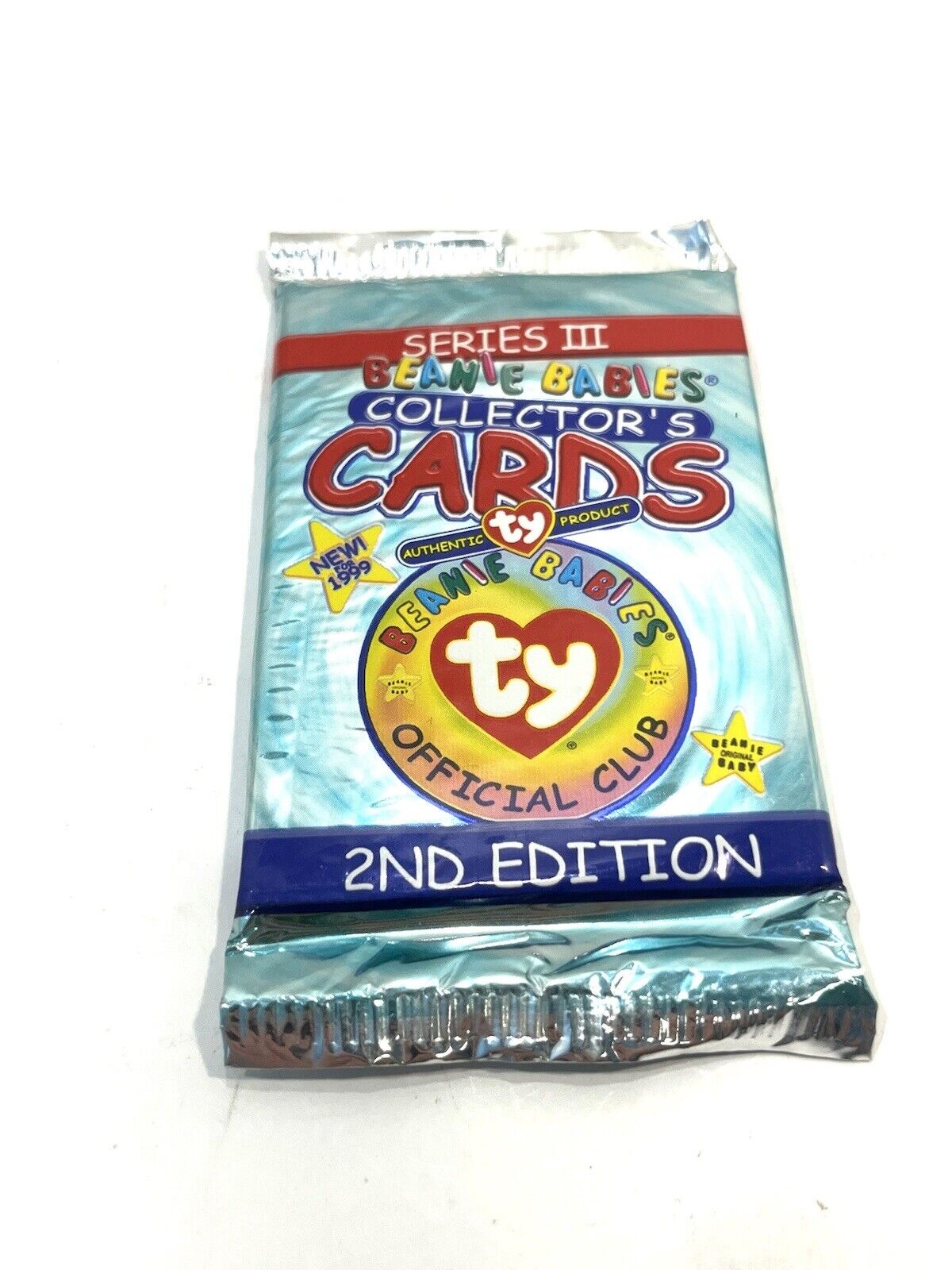 1999 TY Beanie Babies Series 3 Collector\'s Cards Factory Sealed Pack 2ND Edition