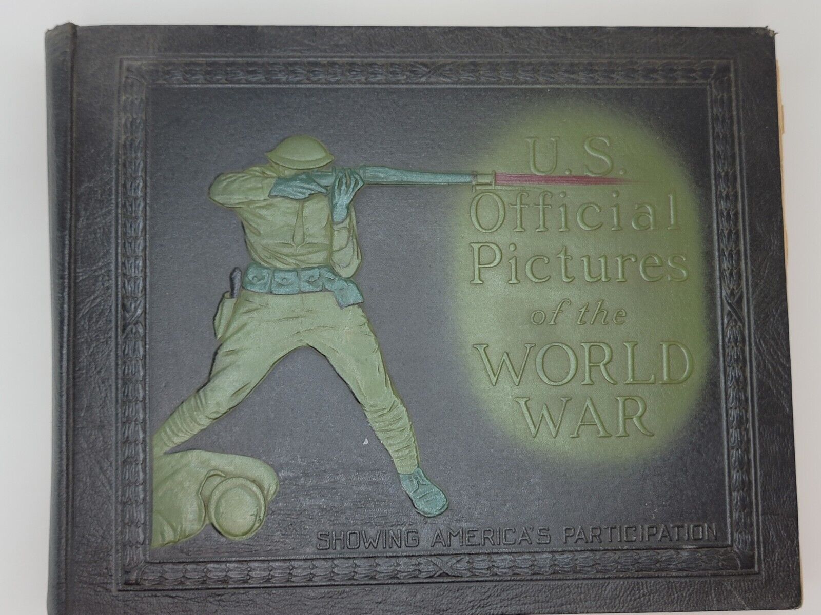1928 US Official Pictures of the World War WW1 Army Navy Marines USA HC