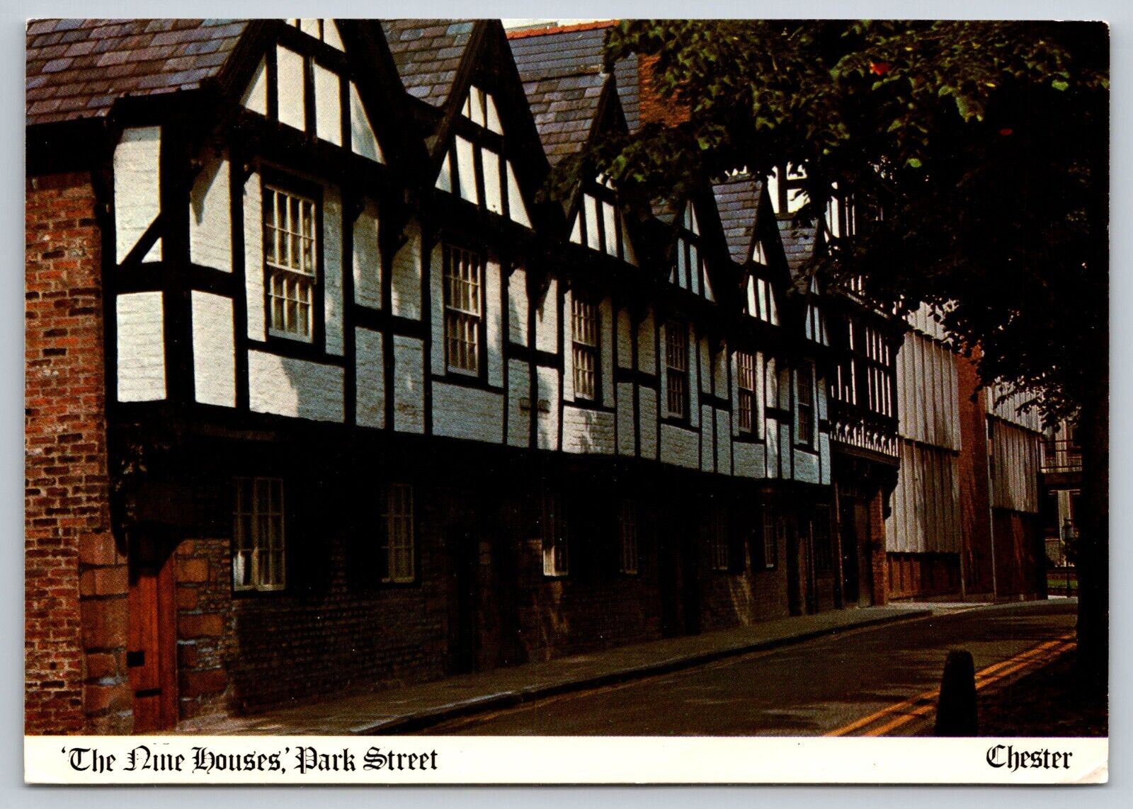 Postcard England Chester \