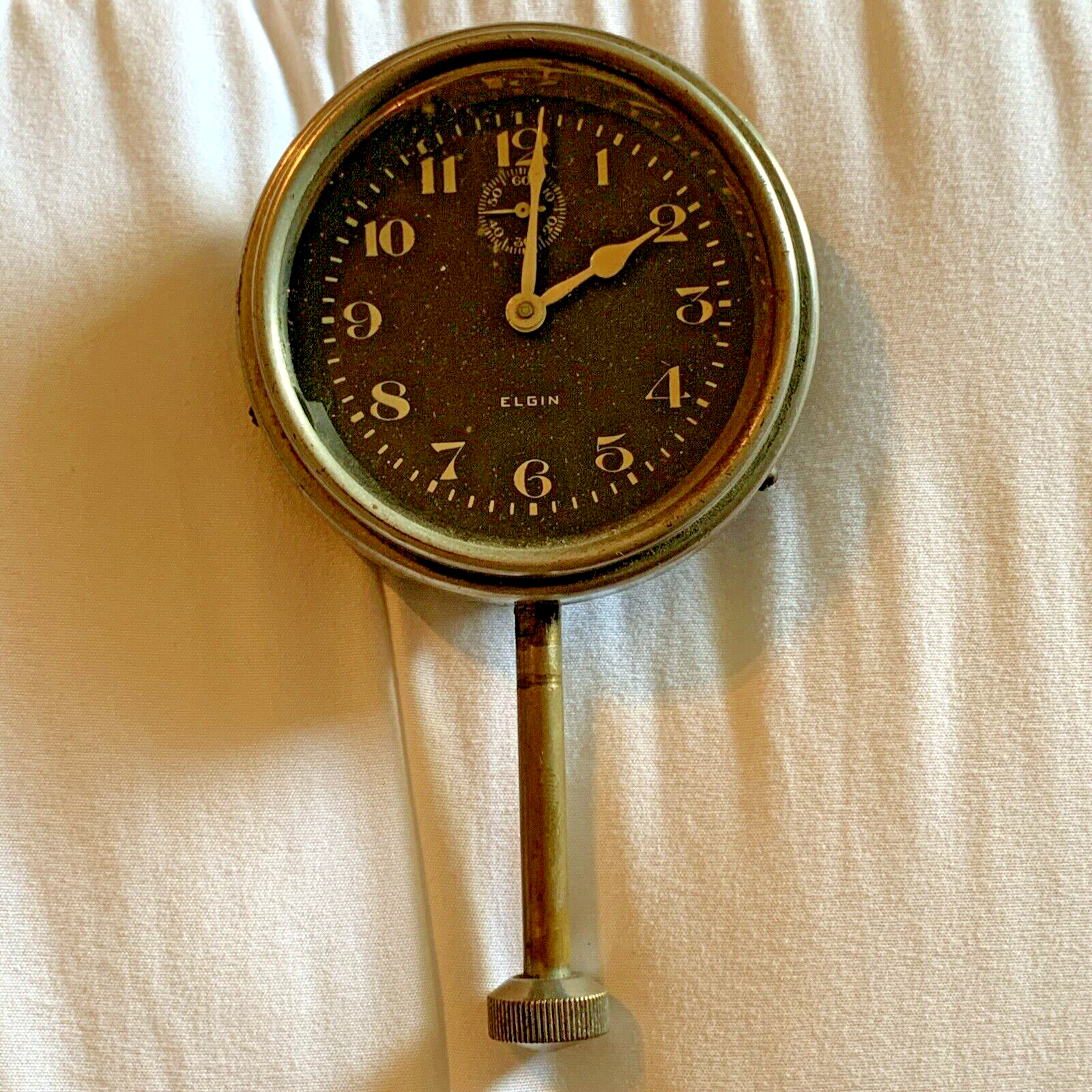 Vintage Elgin 8 Day Car Dash Clocks Stewart 1928