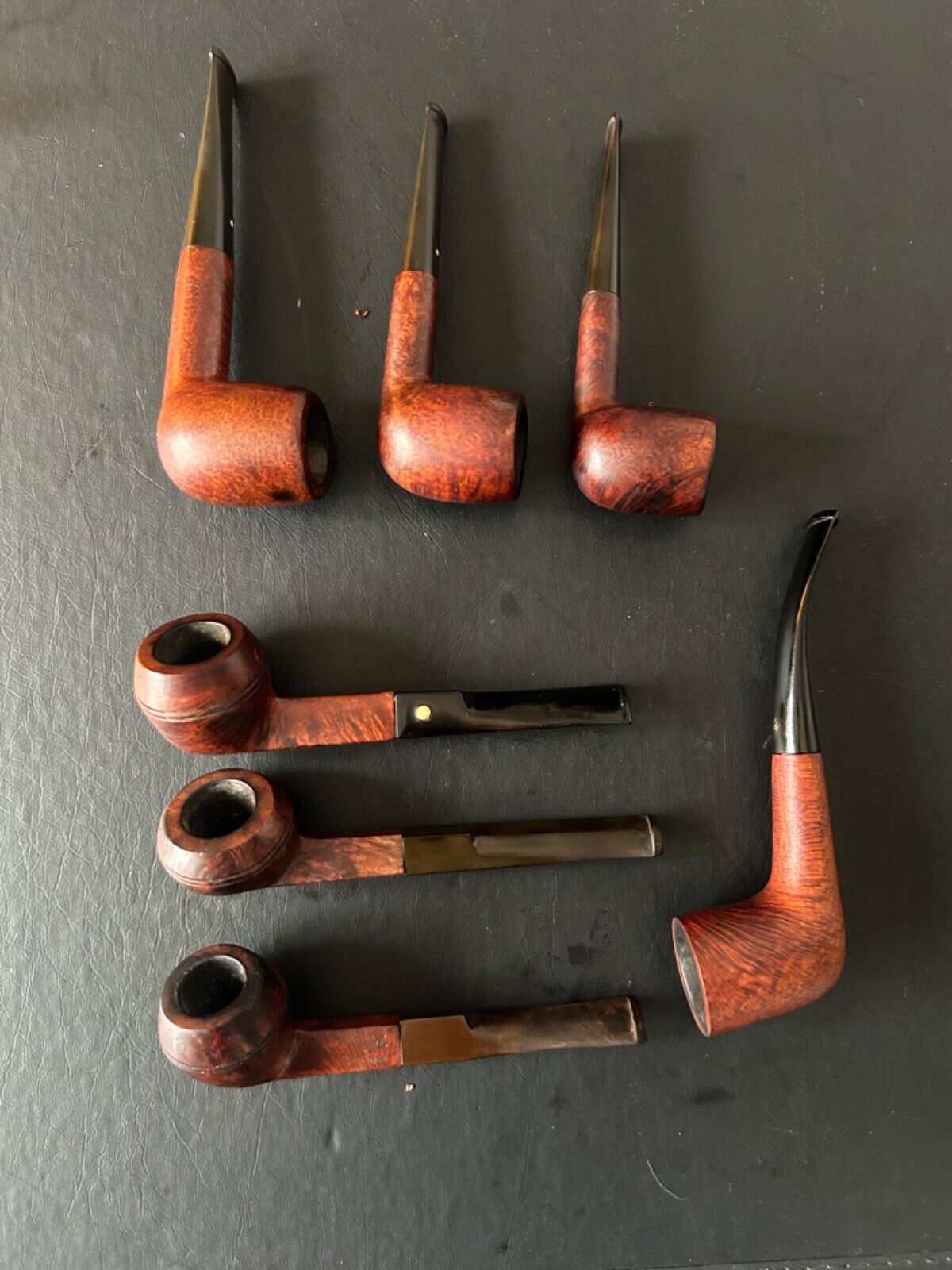 3 Dunhill Pipes, 1 Parker  and 3 other Pipes