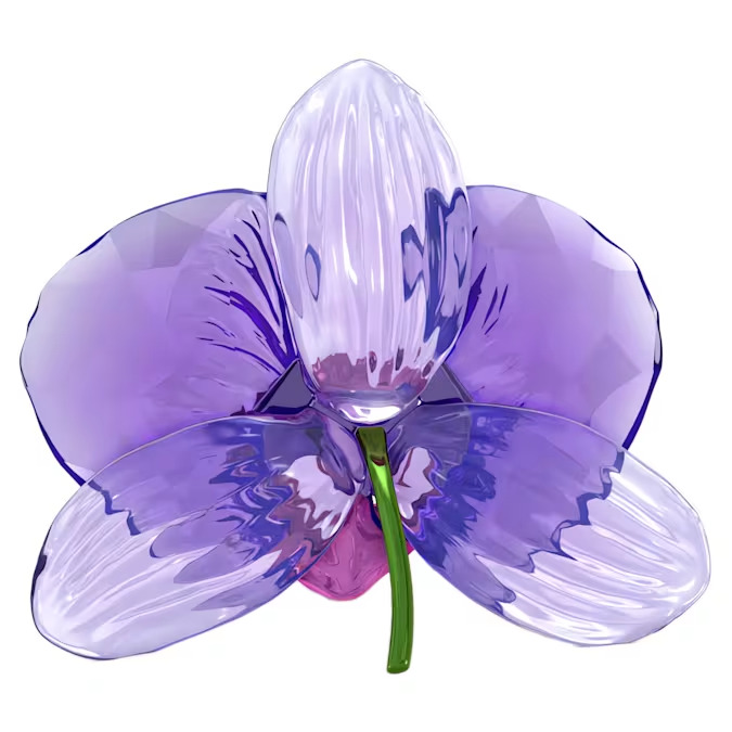 Swarovski Crystal Idyllia SCS Orchid Petal 5669354