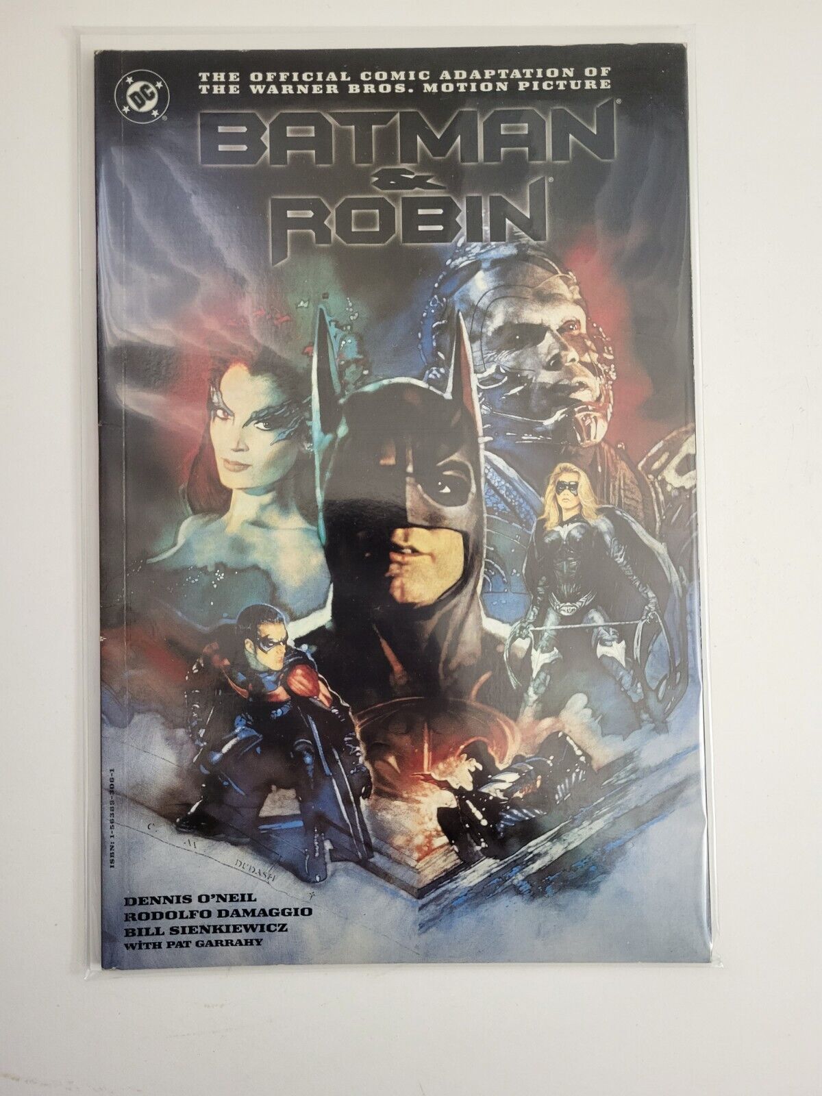 BATMAN & ROBIN Official Movie Adaptation (DC 1997) C Michael Dudash Cover