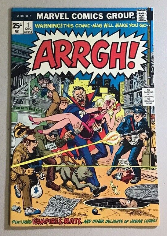 Arrgh #1 Marvel 1974 NM 9.4