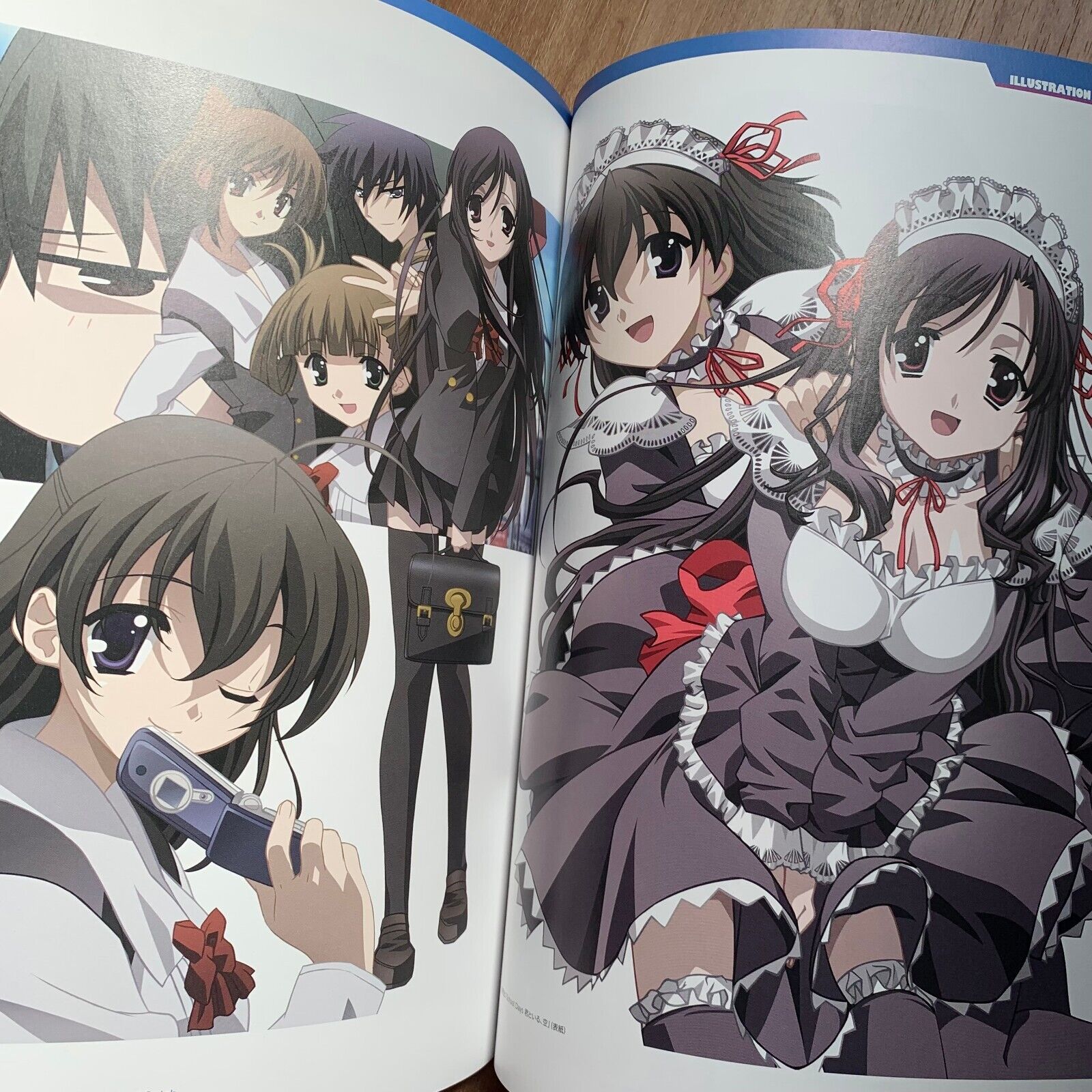 School Days Series Illustration Collection Art Book YanDere Game Anime Overflow