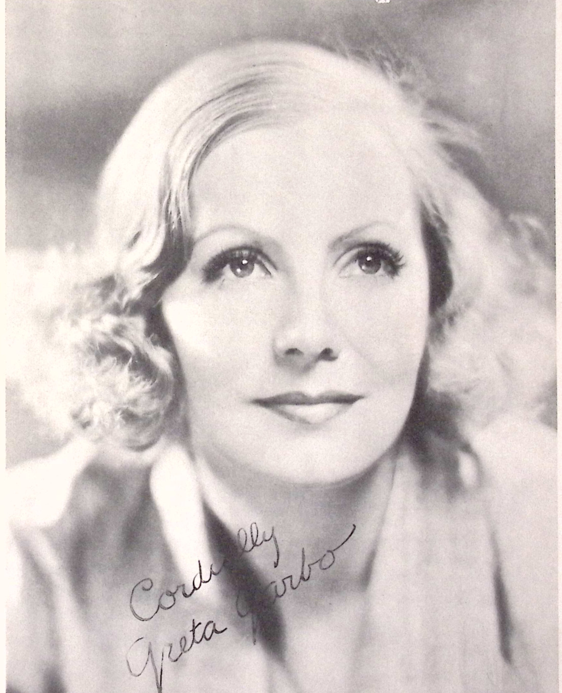 1930s Greta Garbo Hollywood Star Photo Supplement to Philadelphia Record