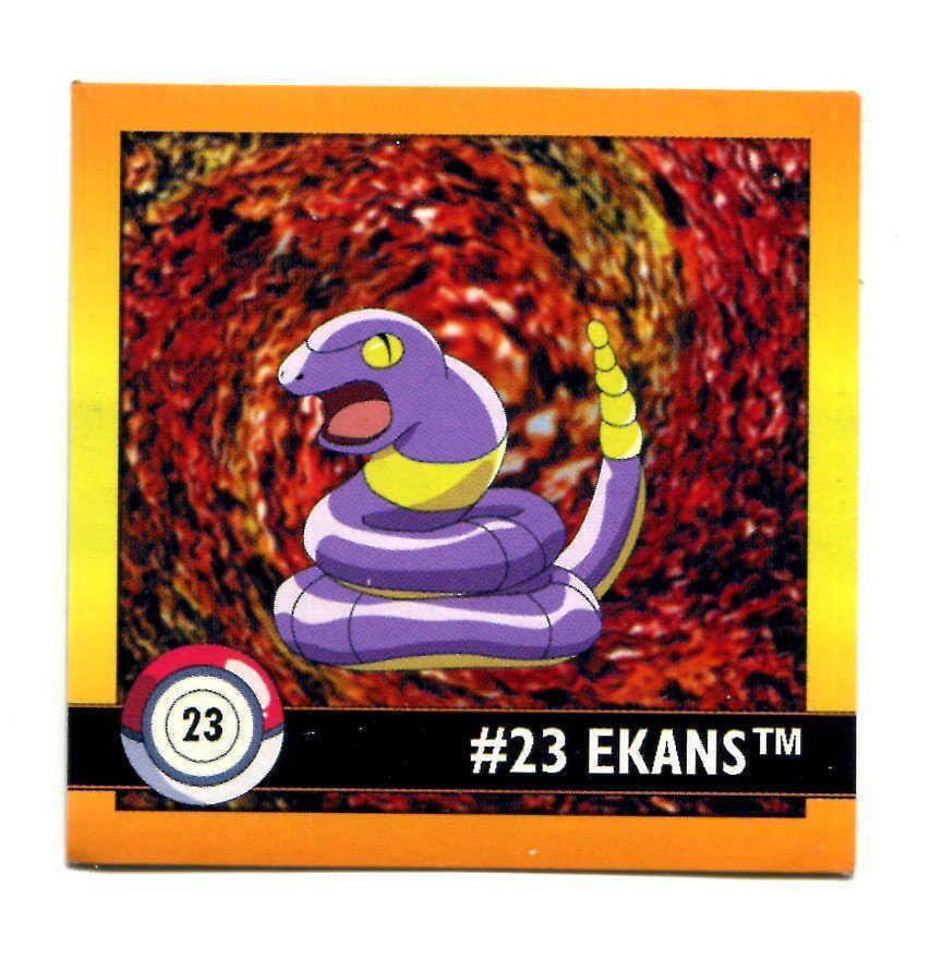 1999 Artbox Series 1 Pokemon Ekans #23 Trading Card