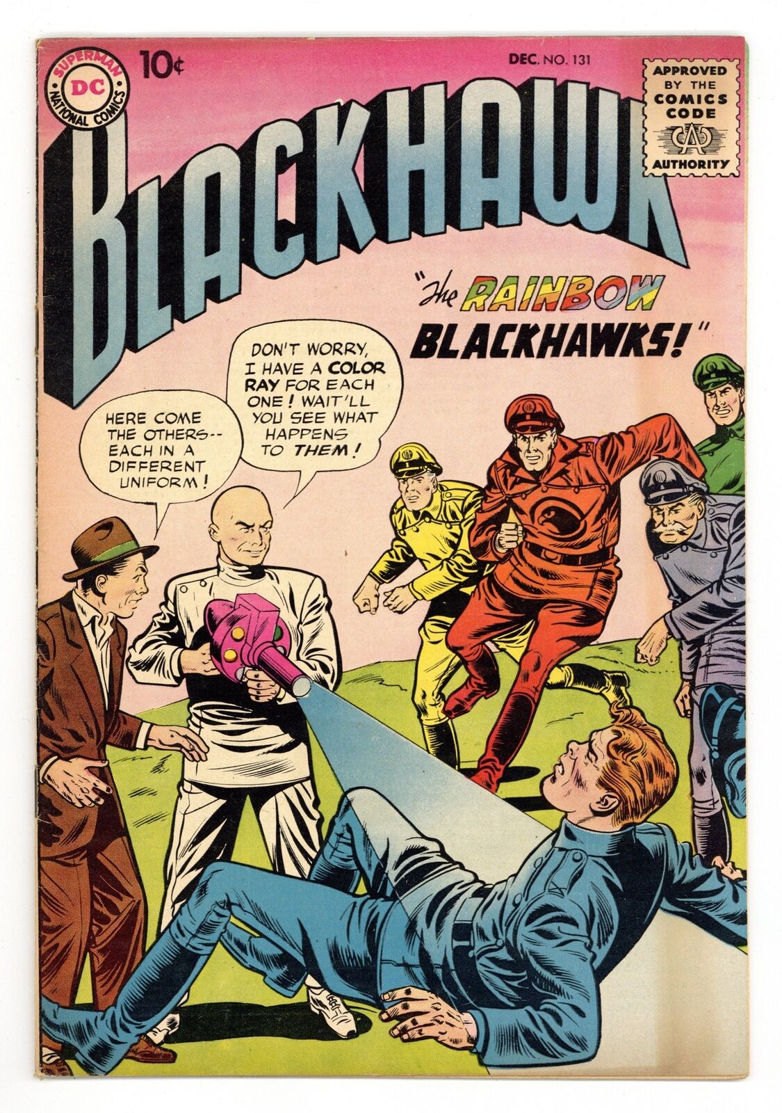 Blackhawk #131 VG/FN 5.0 1958