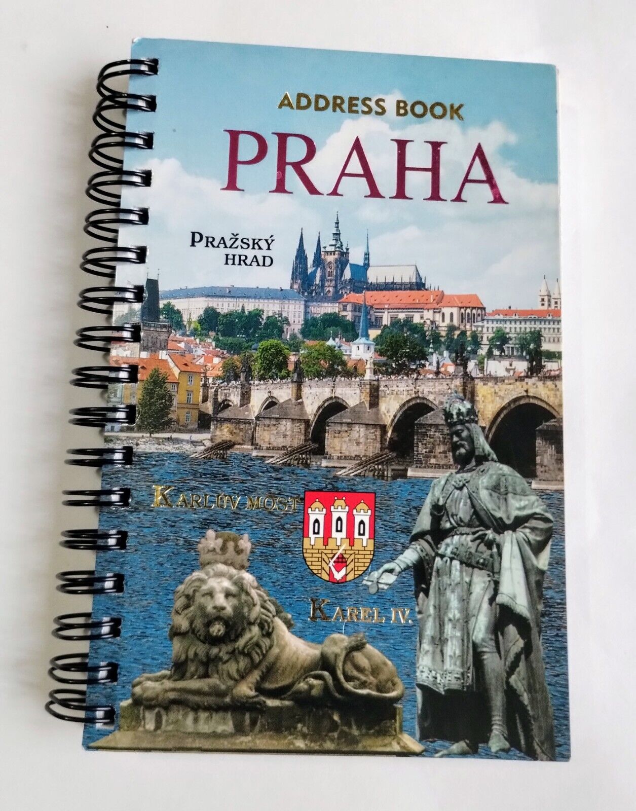 Praha (Prague) Postcard Address Book 4
