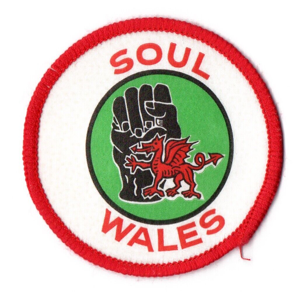 Northern Soul - Vintage Patch - Soul - Wales - Welsh Dragon - New Old Stock