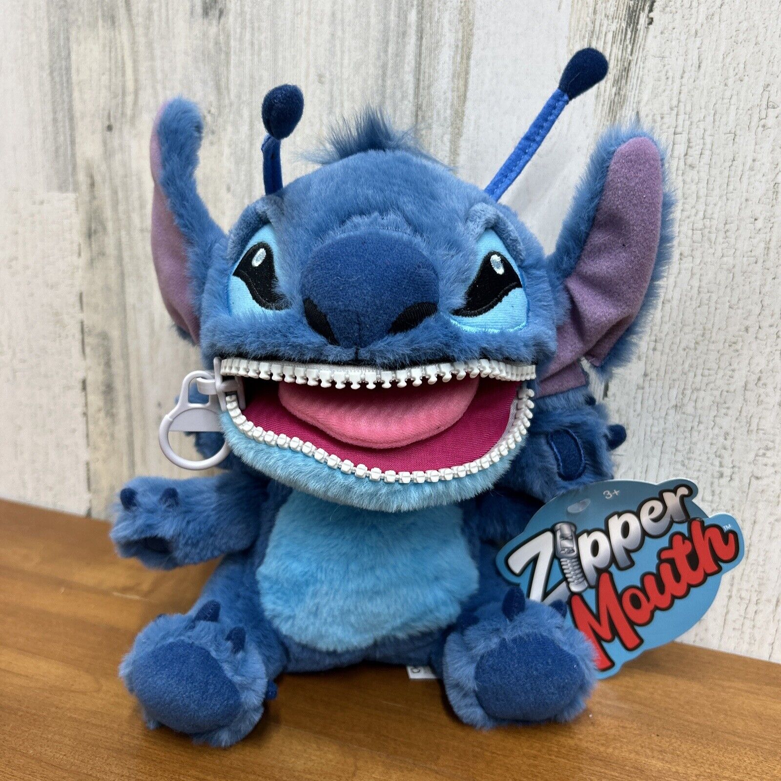 Lilo and Stitch Zipper Mouth Quantum Mechanix Disney Plush New With Tags