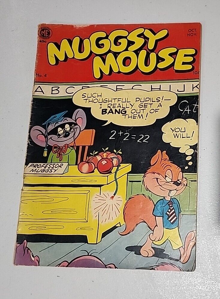 muggsy mouse comic book #4 Golden Age