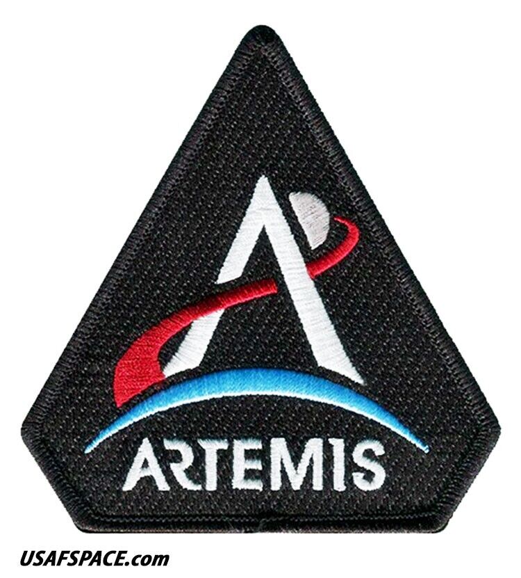 Authentic ARTEMIS PROGRAM- SLS -ORIGINAL A-B Emblem NASA- 4\