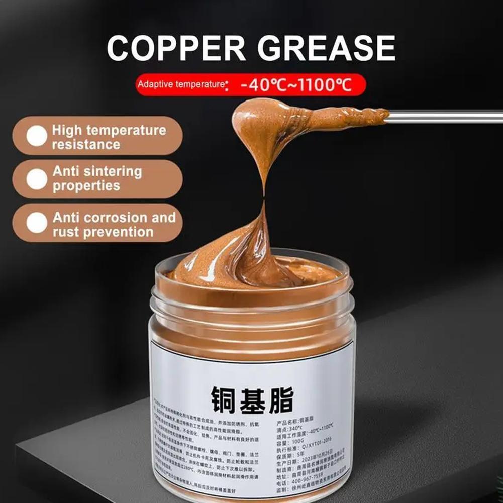 MultiPurpose High Temperature Copper Grease Tin Brake US Anti-Seize C8D7