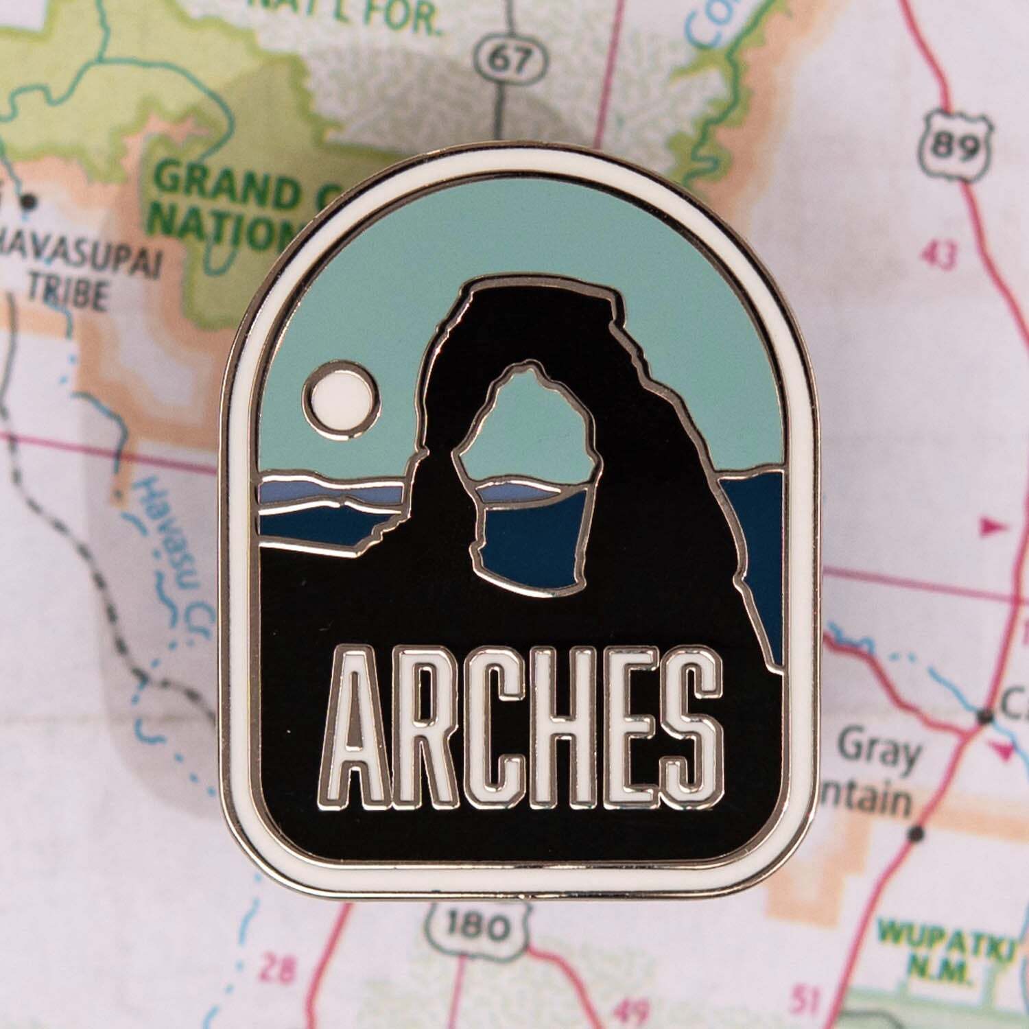 Arches National Park Enamel Pin - Gift or Souvenir
