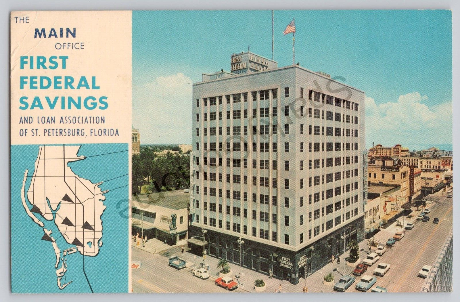First Federal Savings & Loan Assoc of St. Petersburg FL Bank Posted 1967
