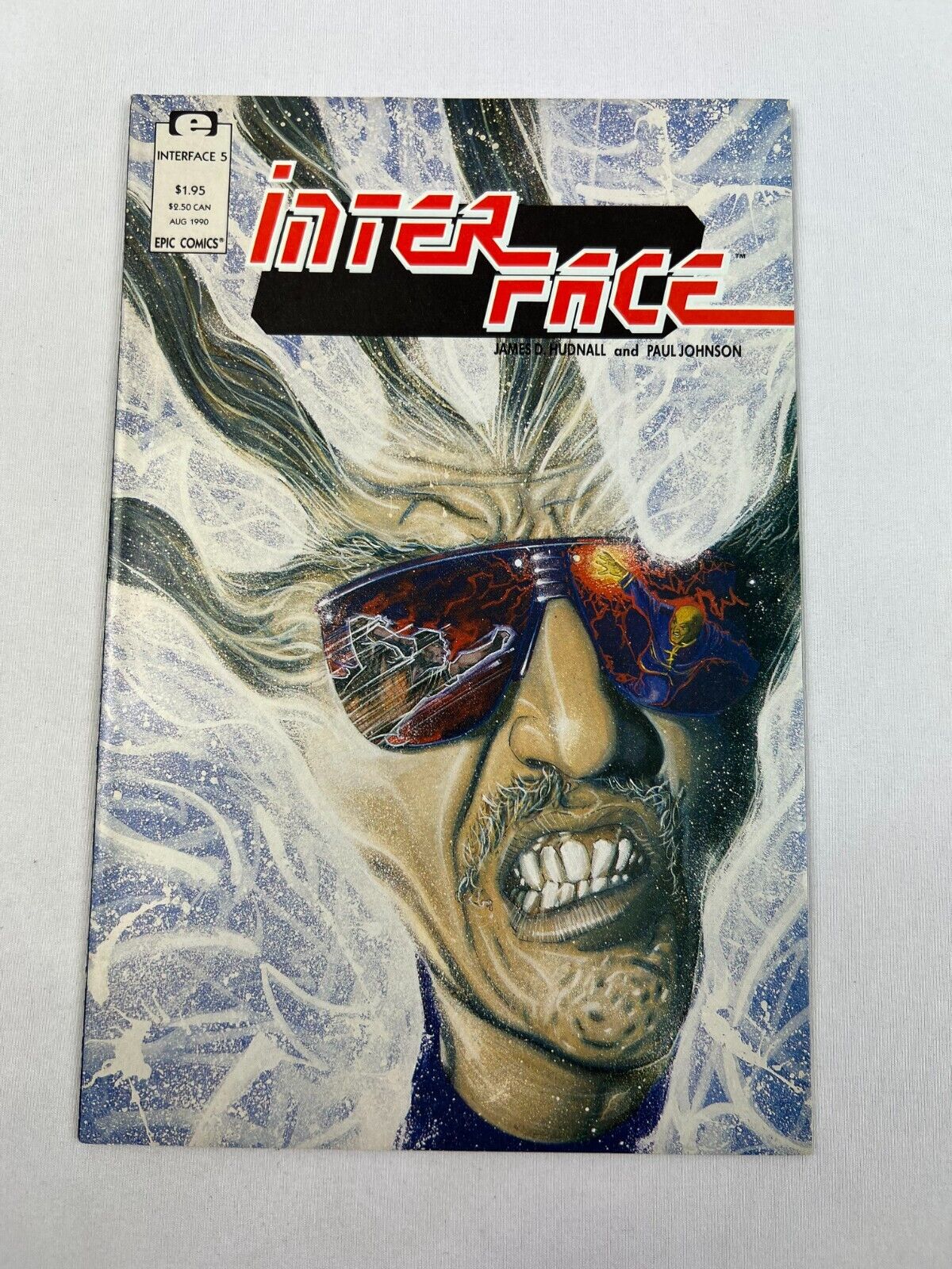 INTERFACE #5 - Epic Comics - 1990 - AUG - Excellent Condition - Rare Comic Book