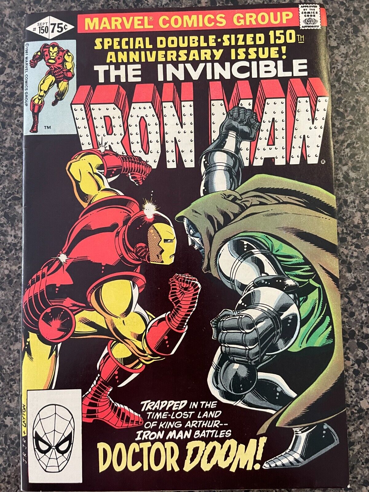 The Invincible Iron Man #150 Dr. Doom Bronze Age Classic