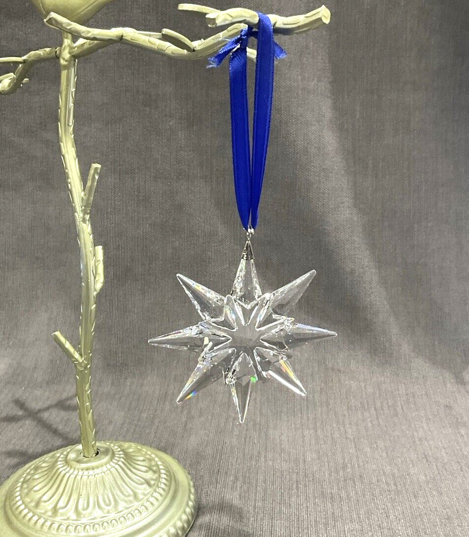 2009 Swarovski Crystal Snowflake Christmas Ornament